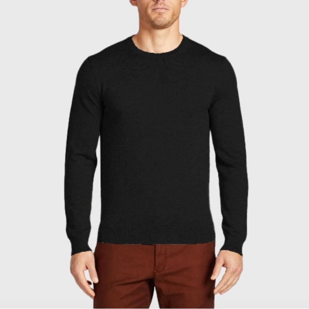 Men's Bonobos Merino Wool Crewneck Sweater Wool Size Medium